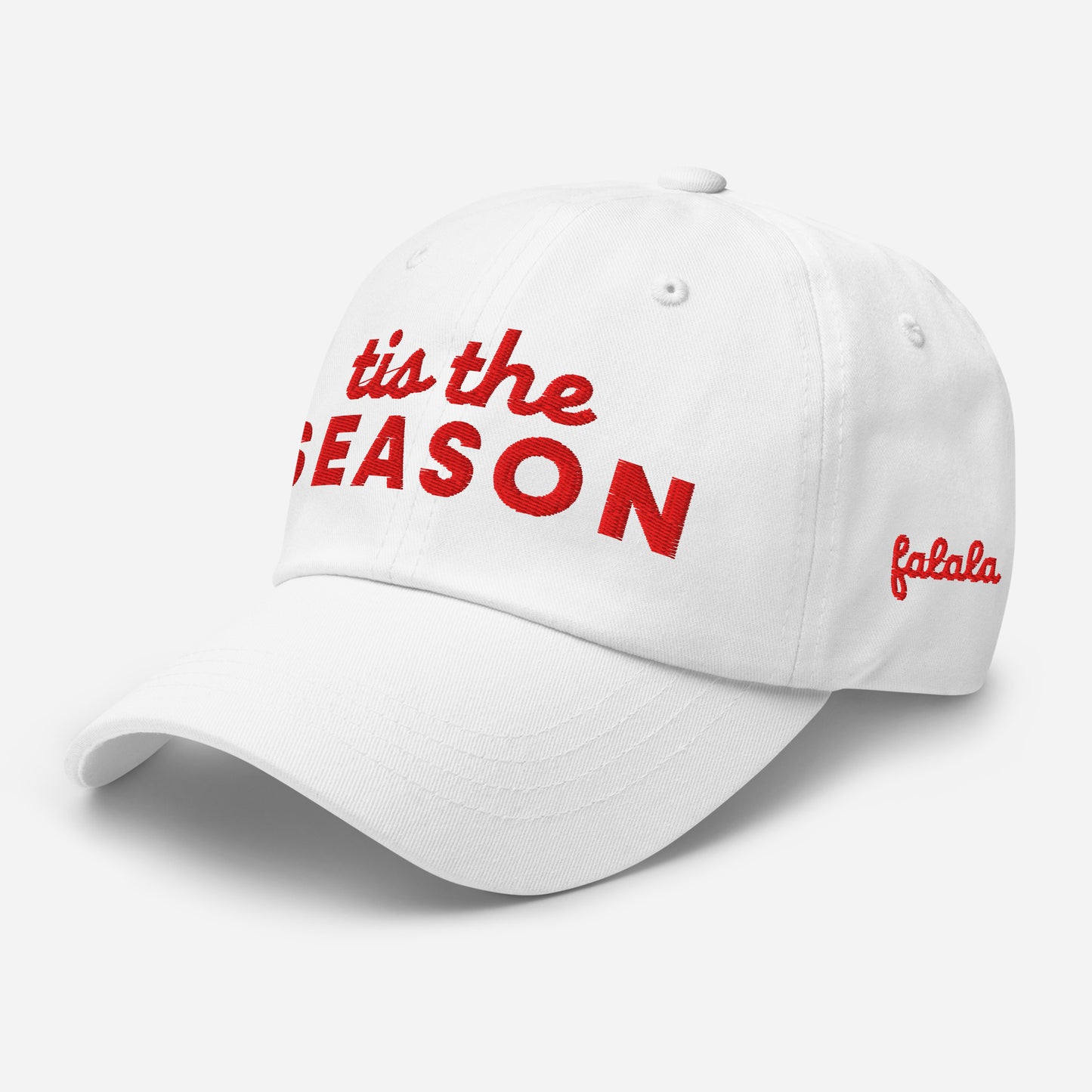 Tis the Season Red Script Hat